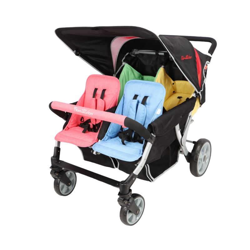 Poussette quadruple Lidoo Star DJ04FRL+