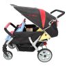 Poussette quadruple Lidoo Star DJ04FRL+