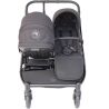 Poussette Double Baby Monsters Easy Twin 5 - Black