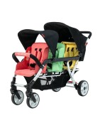 Poussette Triple - Poussette 3 Places | Familidoo